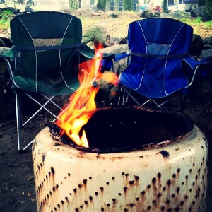 Campin'. 'Nuff said. 